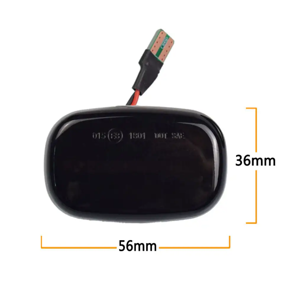 1 пара динамических боковых габарисветильник ней светодиодный поворотный сигнал