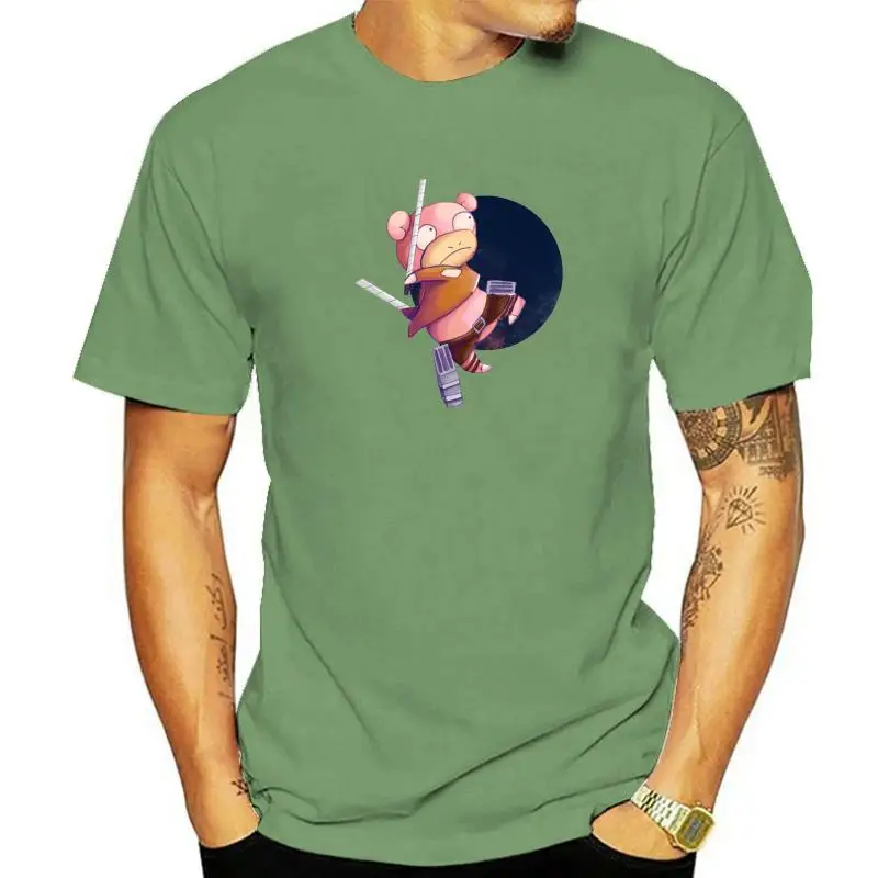 

Футболка мужская летняя с надписью «Slow Poke Stay Chill Flash»