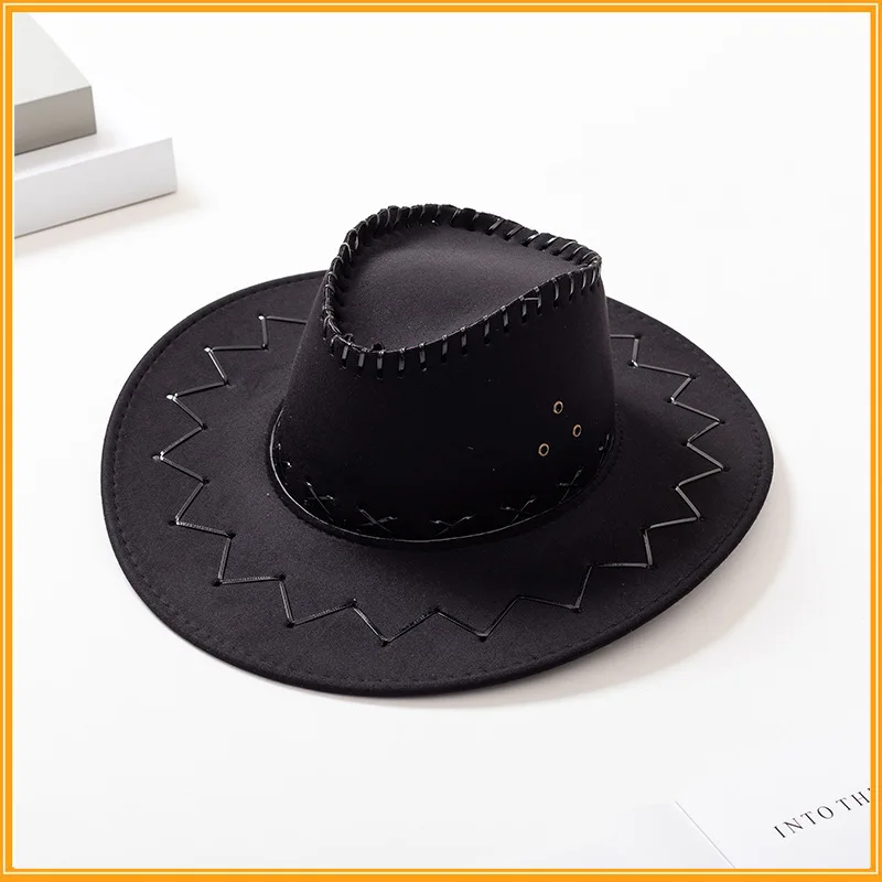 

Western Cowboy Hat Knight Hat Men Women Party Cosplay Hatstravel Photography Props
