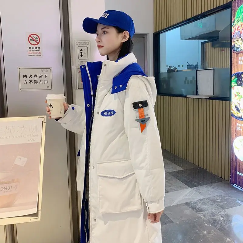 Winter Women's Cold Coat Parkas Jackets Super Hot Coats Hooded Long Cotton Padded Jacket Womens Winter Clothing 2022 Fashion