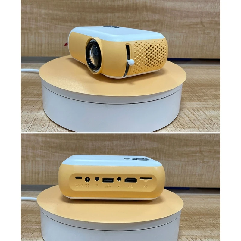 

448F Portable USB Video Projector Kid Gift for Home Theater Cinema A10 Mini Projector