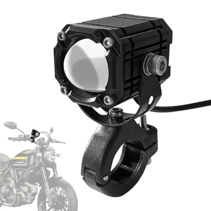 

Motorcycle Fog Lights Motorcycle Headlight Ultra Bright Waterproof LED Light Auxiliary Headlight With Two Lighting Modes