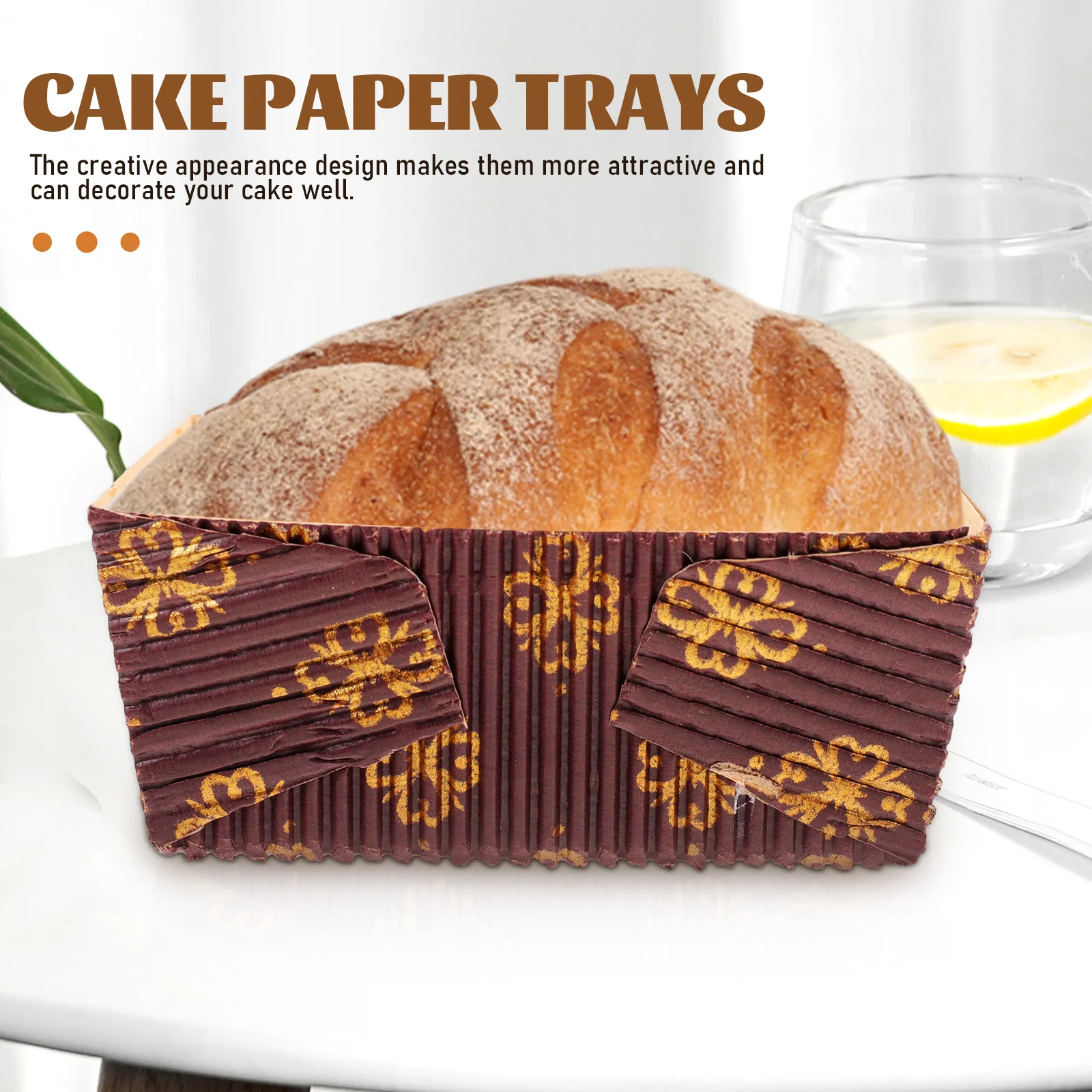 25 шт. гофрированный поднос для торта вечерние вкладыши кексов сковороды