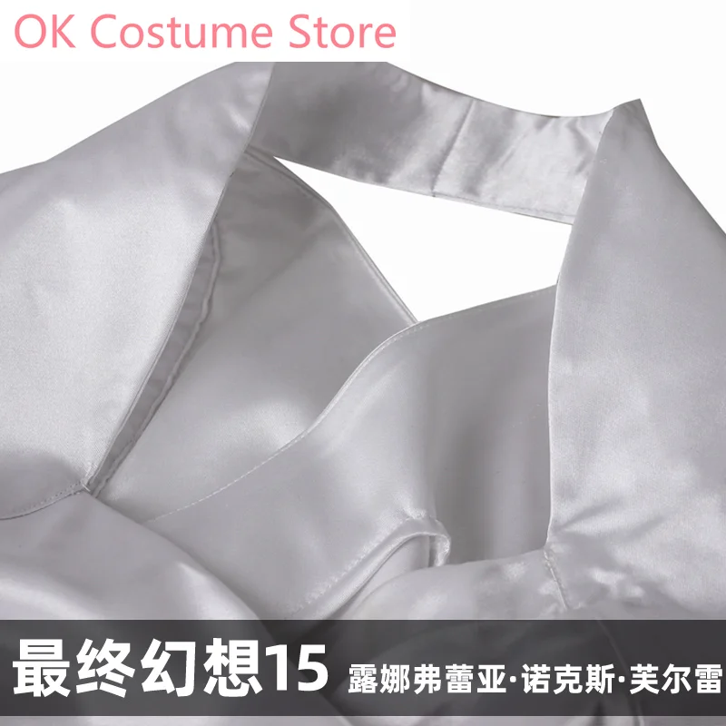 Ff15 Lunafreya Nox Fleuret платье косплей костюм игры искусственная Униформа Hallowen ролевая