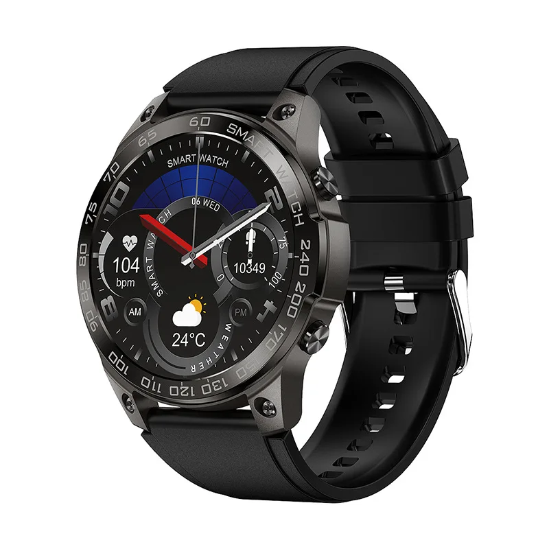 

Спорт Smart Watch 1,43 дюйма AMOLED Мужчины NFC Поддержка Bluetooth Звонок IP68 Водонепроницаемый Фитнес-трекер Smartwatch Для Android IOS