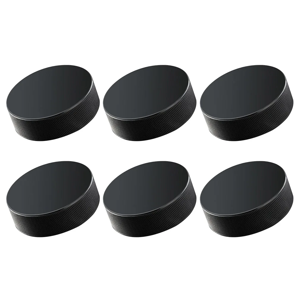 

1 Sets Ice Hockey Competition Black Hockey Hockey Pucks Standard Ice Professional Supplies Puck Knock Black Roller Accessories