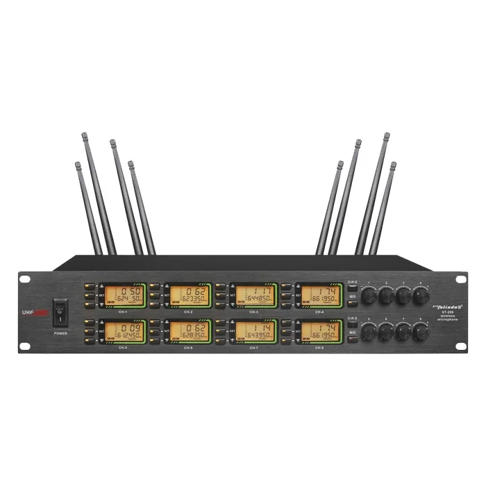 ST-209 UHF 8-канальный беспроводной микрофон для конференц-связи ручной