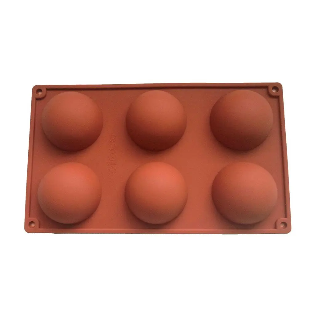 

Half Sphere Silicone Molds for DIY Baking 3D Ball Round Pudding Mousse Chocolate Cake Mold Kitchen Accessories Tools