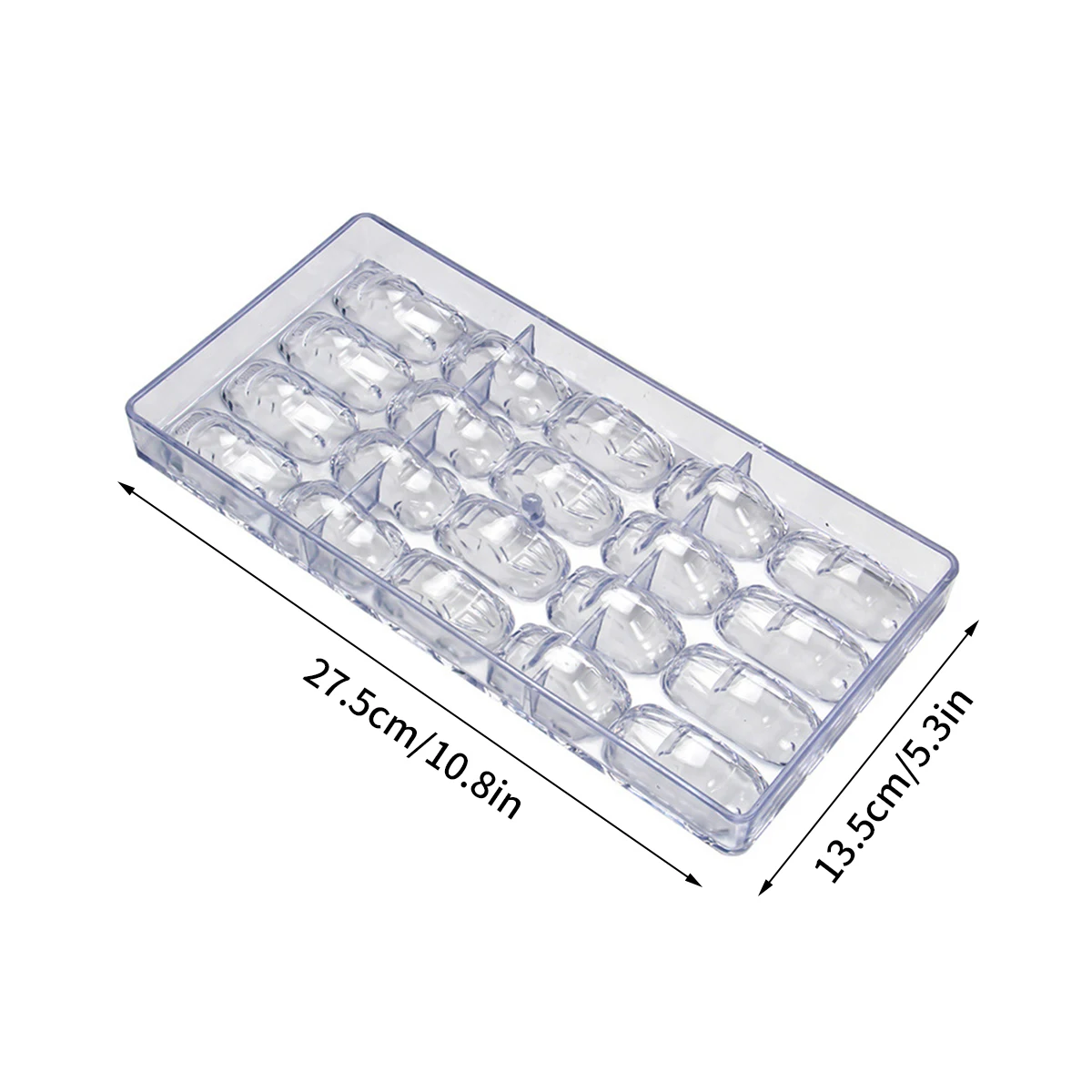3D наполненная форма для шоколадного батончика поликарбонатные формы выпечки