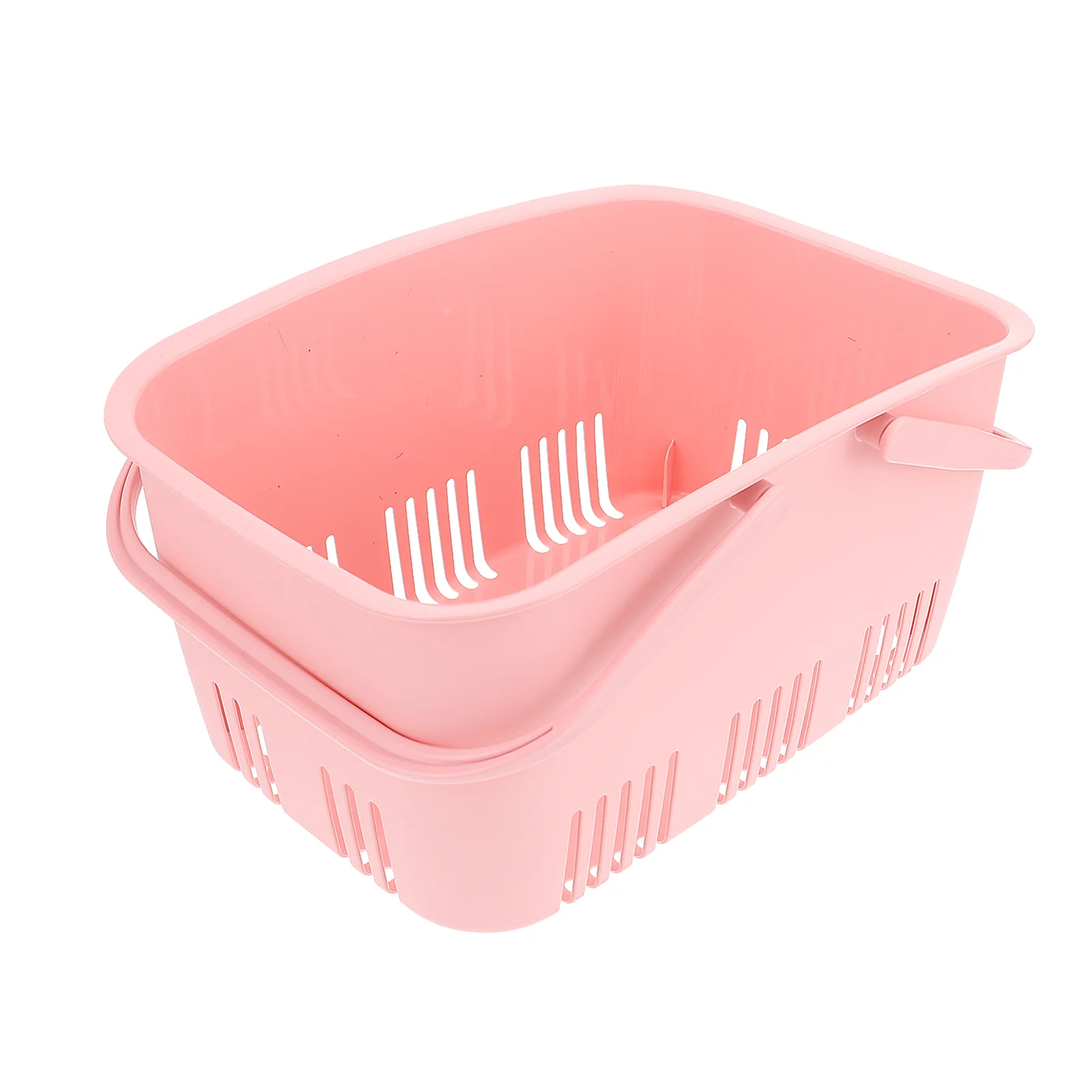 

1 Pc Storage Plastic Beer Simple Basket Handheld Basket Shopping Basket for Mall