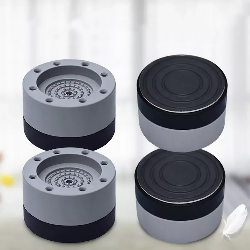 

Anti Vibration Feet Pads Rubber Mat Slipstop Silent Noise-reducing Washing Machine Refrigerator Furniture Raiser Dampers Stand