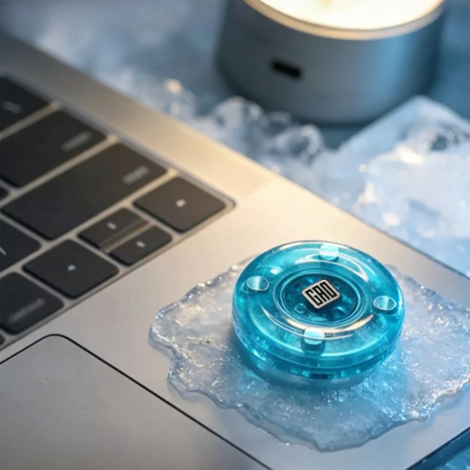 GAO EDC Ice Blue Motor Frozen Новая улучшенная магнитная вибрационная сенсорная игрушка-антистресс в виде монеты (art.: 3920dac46ccbc) - 3920dac46ccbc