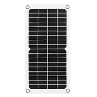 solar panel 10w 5v waterproof monocrystalline silicon solar power bank outdoor camping battery charger