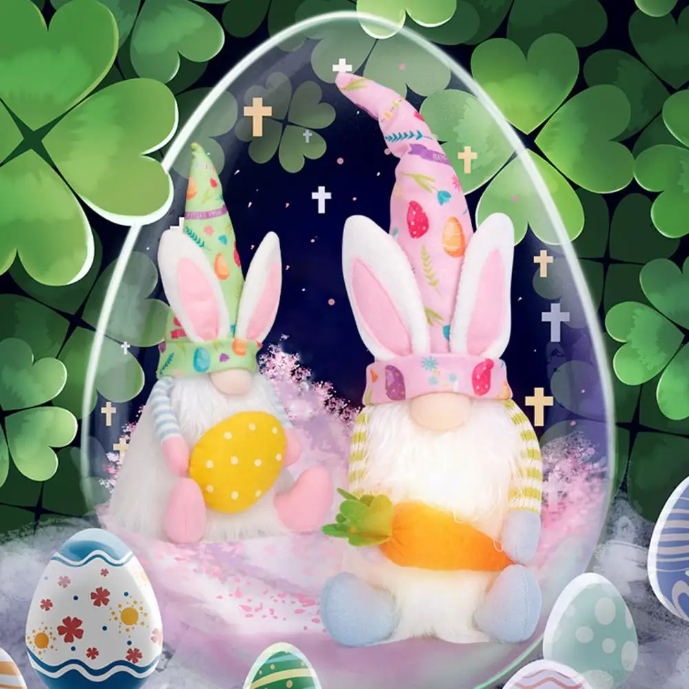 

Gnomes Plush Doll Holiday Faceless Doll Easter Decoration Plush Faceless Doll Toy Holiday Gift