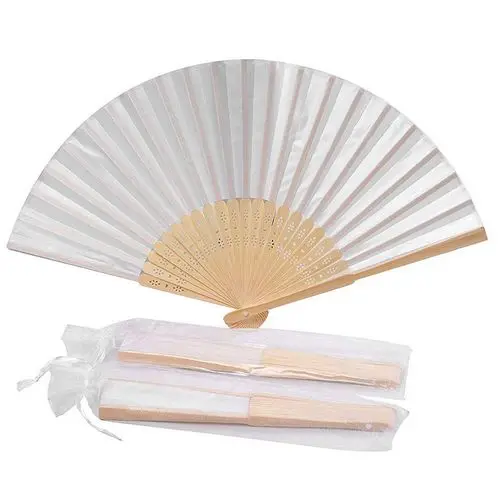 

Свадебные веера из шелка 20/80 шт.