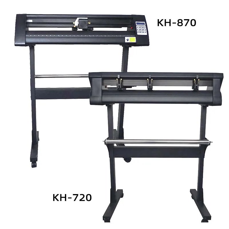 KH-720 or KH-870 Vinyl Cutter Graph Plotter Manual Contour Cutting Machine |