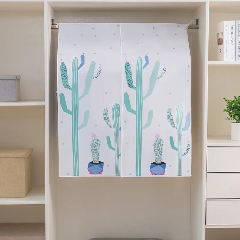 

Hanging Garment Dust Cover Translucent Coat Suits Protector Clothes Storage Bag Organizer dust-proof Covers Waterproof