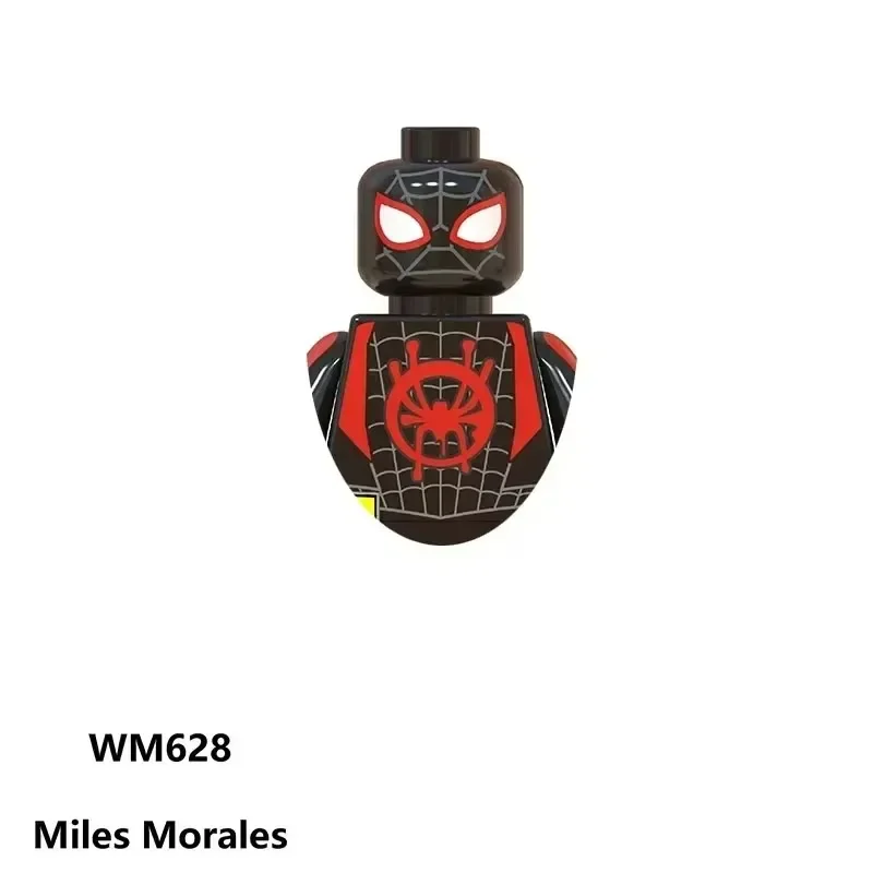 WM6052 Майлз Моралес Гвен Стейси строительные блоки герой аниме кирпичи куклы