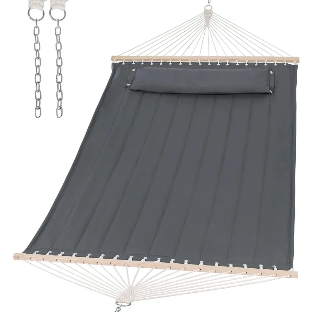 Портативный гамак на дереве с распоркой из твердой древесины очень большая