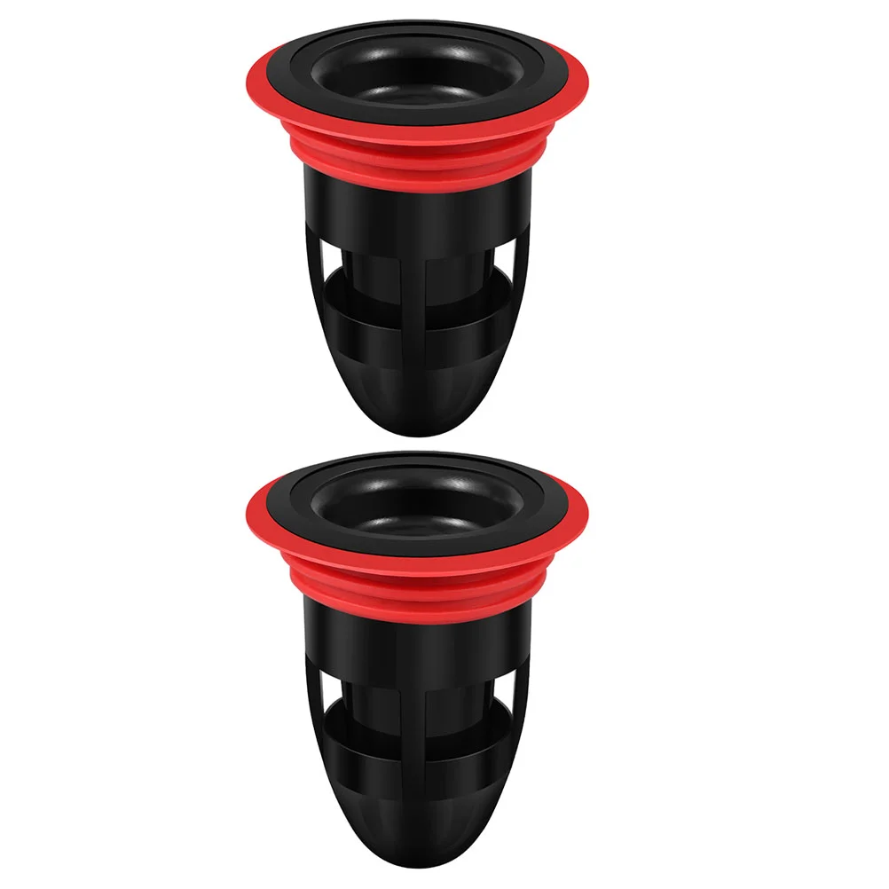 

2Pcs Toilet Filters Odor-resistant Drain Plugs Wear-resistant Shower Plugs Convenient Floor Plugs for Bathroom Replacement