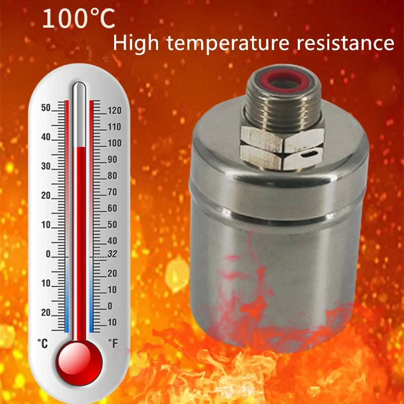 1/2 '𧌄 клапан контроля уровня воды из нержавеющей стали полностью