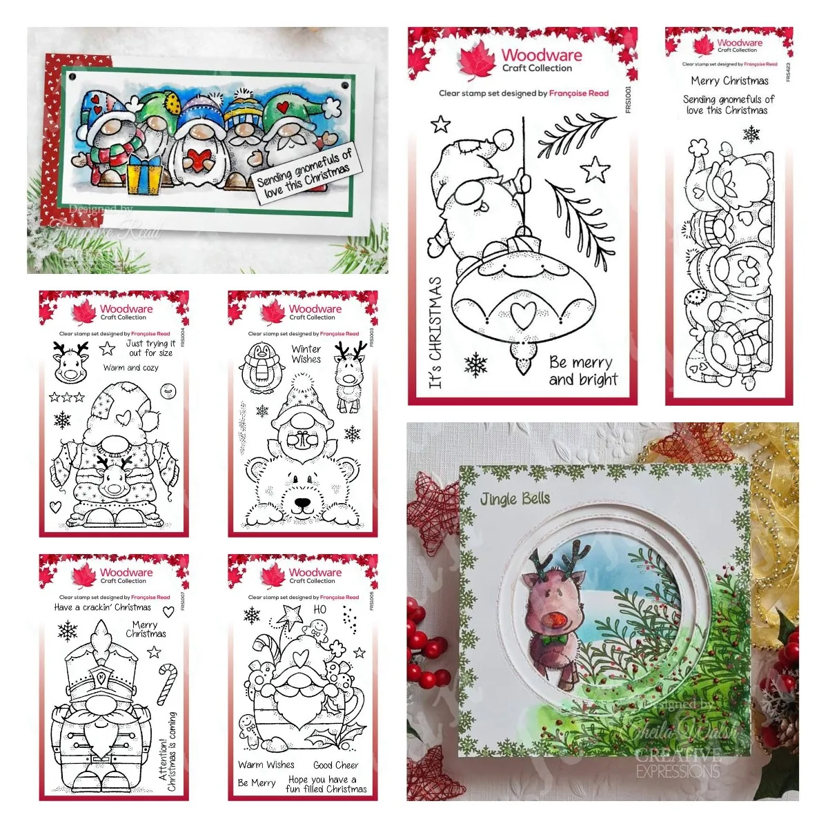 

Holiday Die Cutting Dies Christmas Clear Stamps Gnome Molds DIY Making Scrapbooking Craft Supplies Embossing Template Decoration