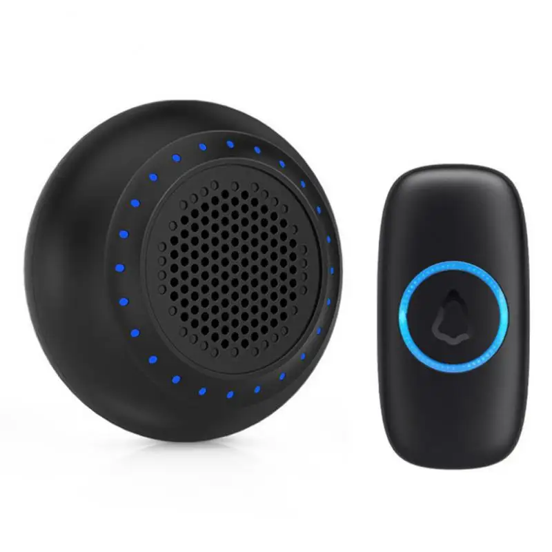 

Waterproof Intelligent Home Pager Wireless 433mhz Electronic Door Bell 150m One Driven Two Doorbell Doorbell M523 Button