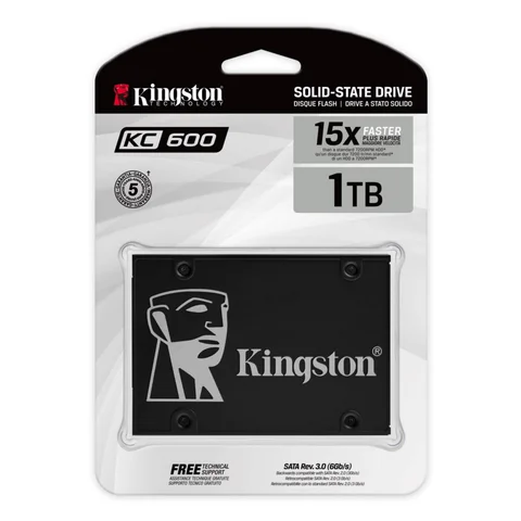 Kingston KC600 SSD 256/512/1024/2048 ГБ  SATA III