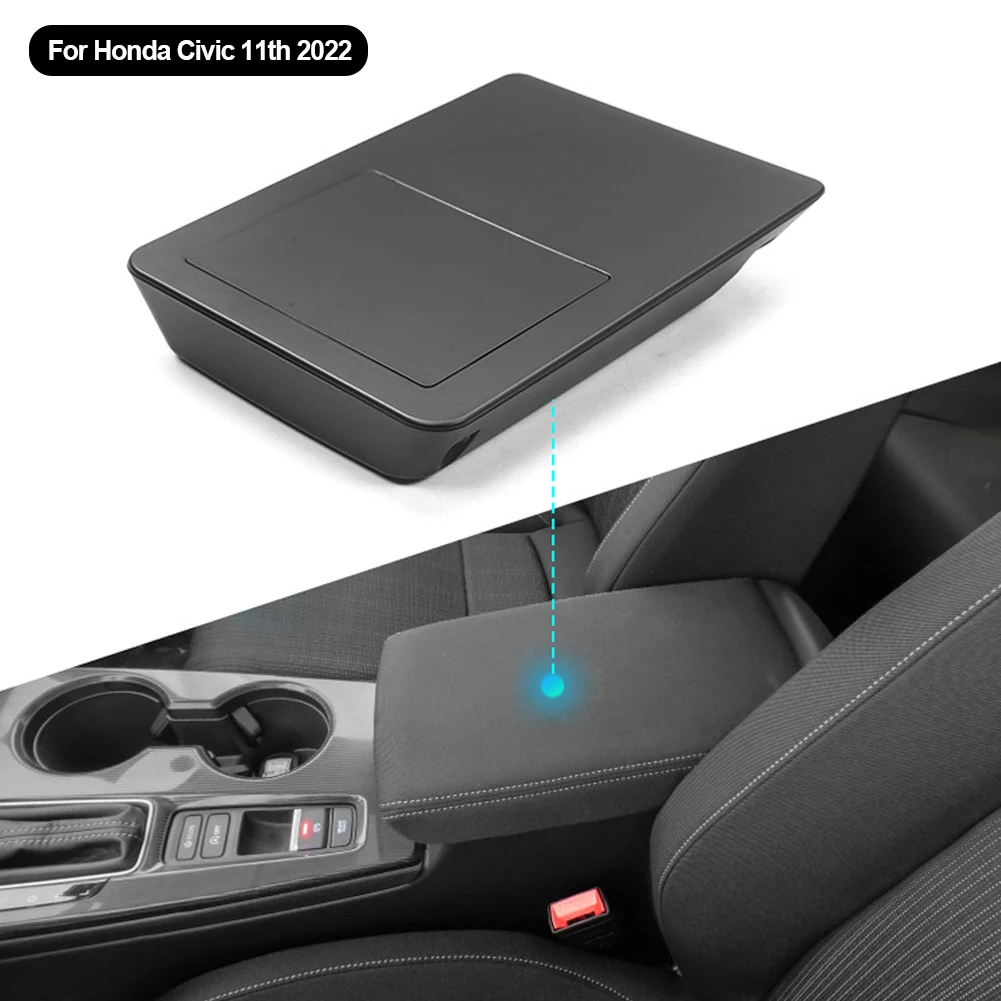 Car Munti-functional Central Control Armrest Hidden Storage Box Holder Accessories for Honda Civic 11th 2022 Trunk Organizer