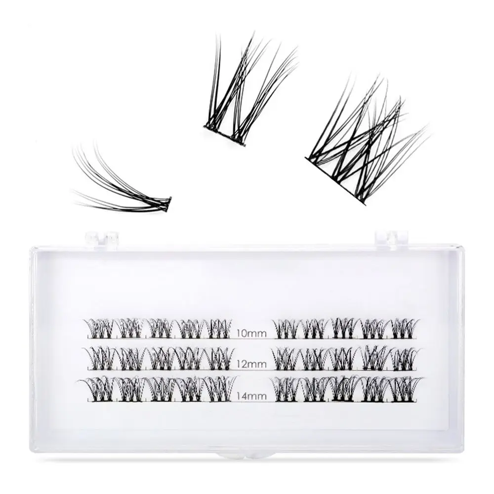 

3 Lines New Makeup Handmede Eyelash Extension Natural Russian Volume False Lashes Individual Cluster Eyelashes