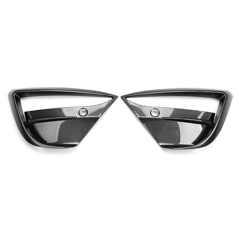 

1 комплект, автомобильный противотуманный спойлер для переднего бампера Tesla Model 3