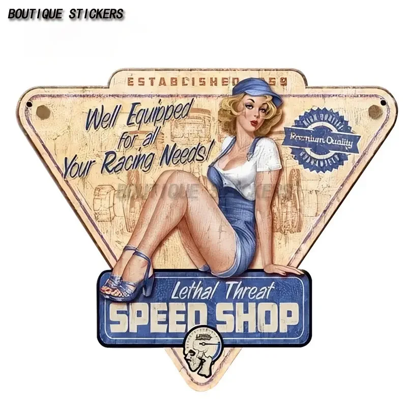 Большие искрящиеся наклейки для автомобиля Pinup Girl Стайлинг высокое качество