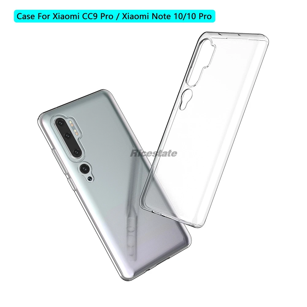 Фото Чехол для Xiaomi Mi Note 10 Pro, чехол для Xiaomi Mi Note 10, противоударный прозрачный мягкий ТПУ чехол для телефона Xiaomi CC9 Pro №5