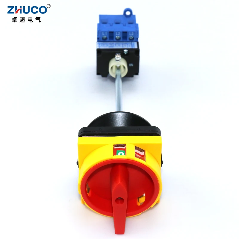 ZHUCO SZD11-32/ 300010 -B 32A 3P OFF ON Ручка отключения Кулачковый выключатель Изолятор