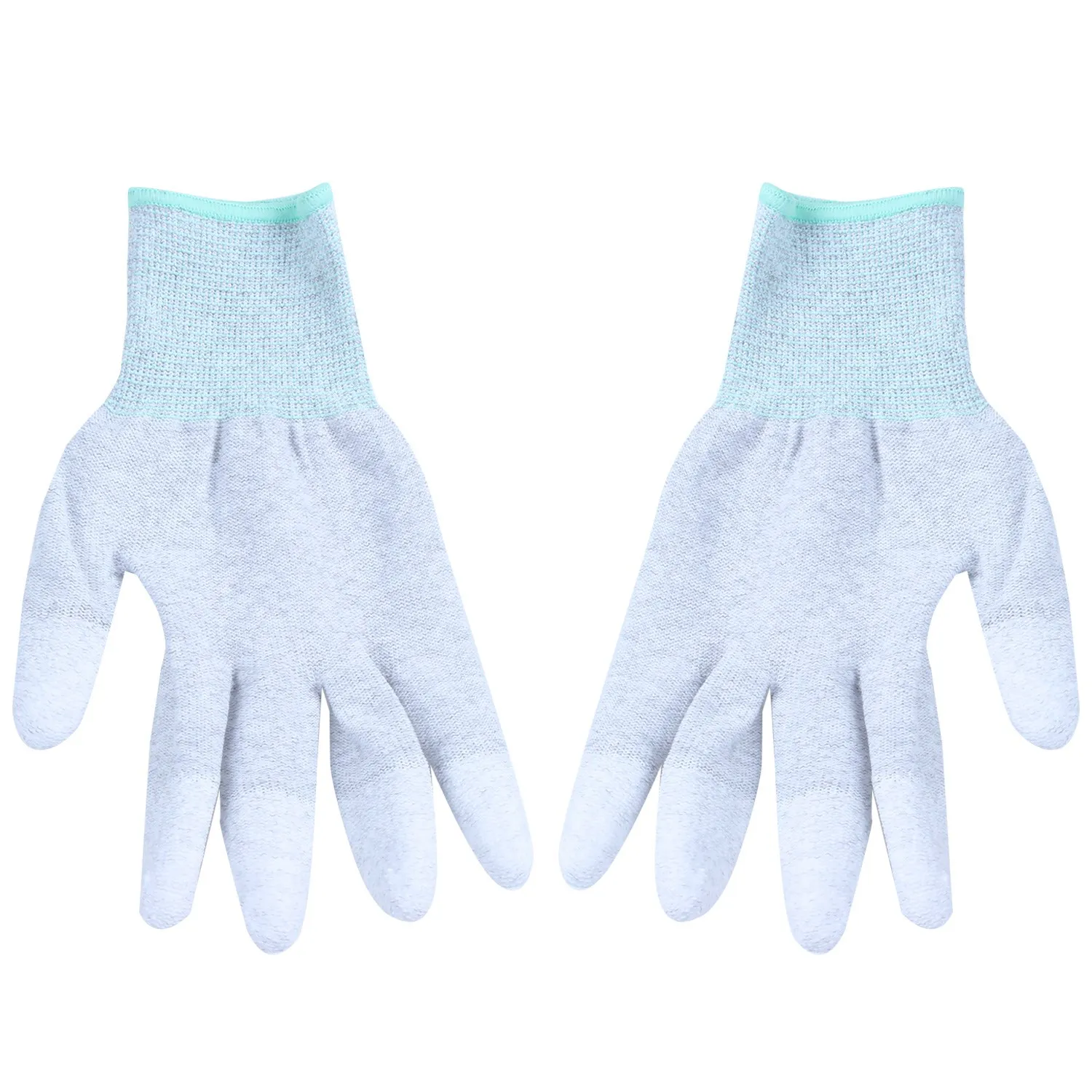 

Антистатические противоскользящие рабочие электронные перчатки ESD для ремонта компьютера Размер: M