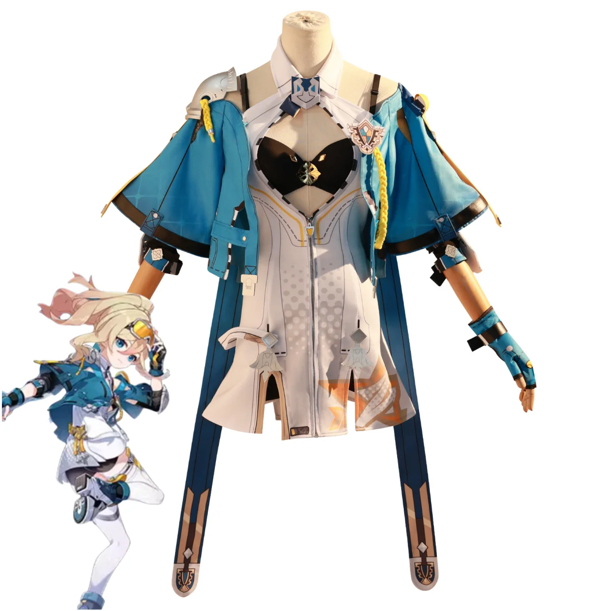 Игра Honkai Impact 3 Bianka Ataegina карнавальный костюм шикарная дюрандальная детская форма