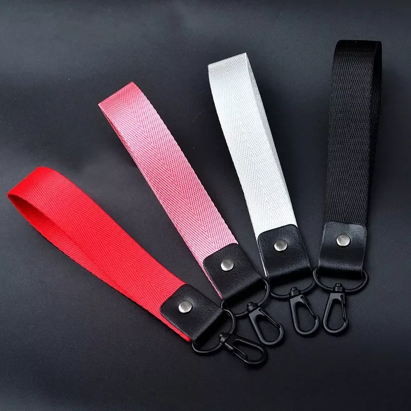 

Colors Ribbon Keychain Key Chain Lanyard For Phone Case Wallet Ribbon For Women Bag Charms Cars Keyring Key Ring