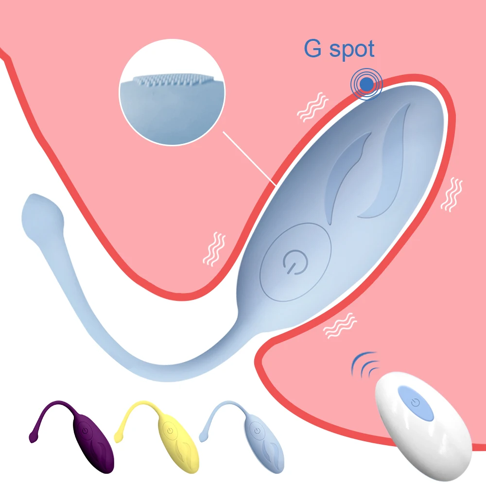 

G Spot Clitori Stimulator Sexy Wireless Bullet Vibrator Remote Control Vibrating Egg Sex Toys for Women Love Eggs Adult Product