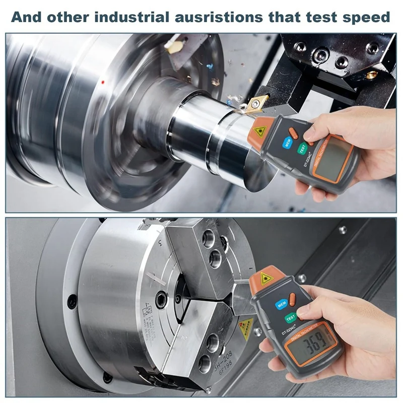 Цифровой лазерный тахометр для фотосъемки бесконтактный об/мин фотодатчик с от 2
