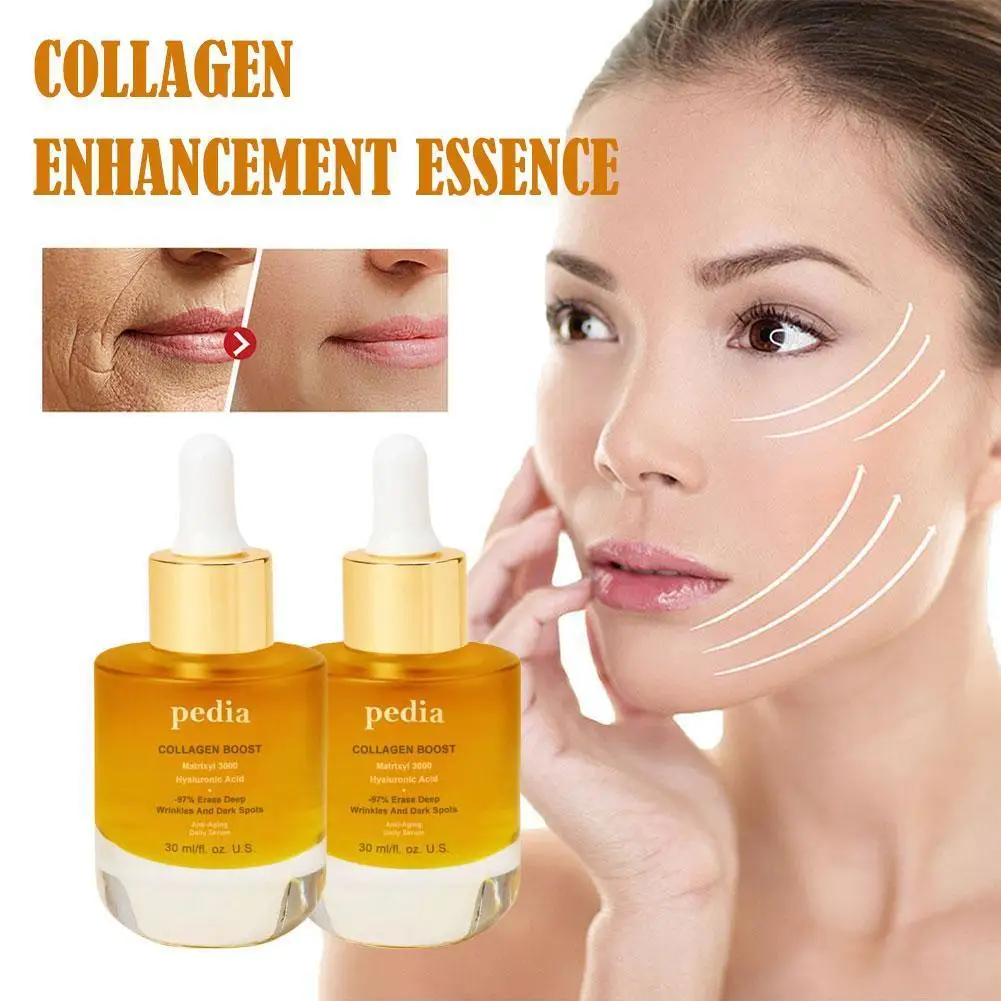 

30ml Pedia Advanced Collagen Boost Anti Aging Serum Face Mosturizure Tightening Lifting Collagen Face Serum For All Skin