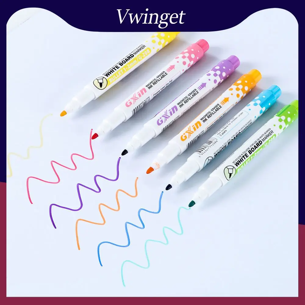 

Child Comfortable Durable Whiteboard Simple Beautiful Marker Pen Stationery Magnetic Dry Erase Practical Painting Safety