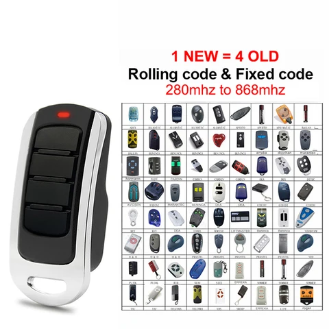 Универсальный пульт для ворот Yinuogou 280-868 МГц