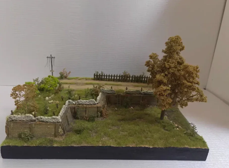 Коллекция 1/72 года миниатюрная модель сцены Военная война Песочная настольная