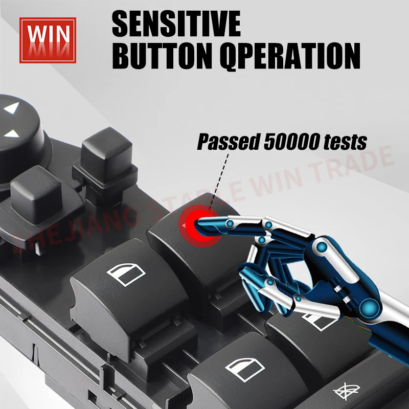 Высококачественный главный выключатель стеклоподъемника 61313414355 для BMW E83 X3 2004-2010 2