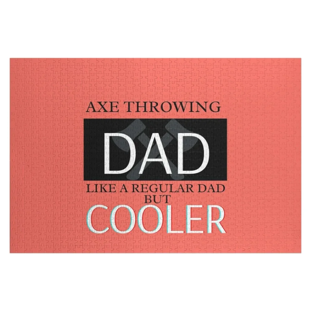 Сокира метание папы головоломка деревянное имя индивидуальный подарок