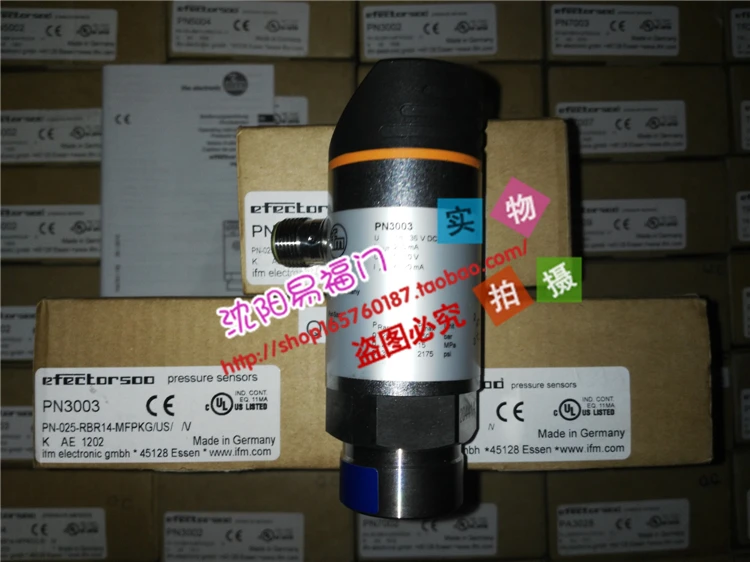 IFM Yifu Gate PN3003 датчик давления абсолютно новые оригинальные стандартные фотографии