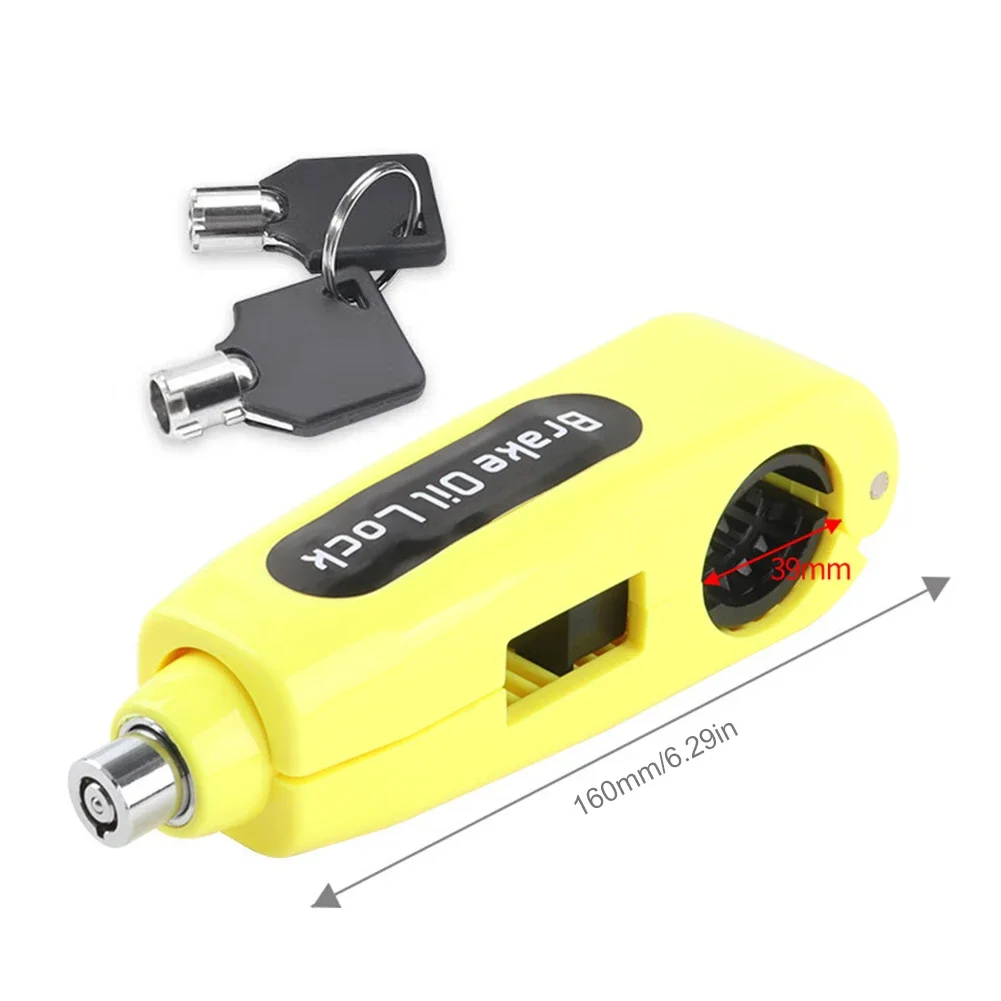 Замок на руль велосипеда скутера водонепроницаемый с защитой от ржавчины