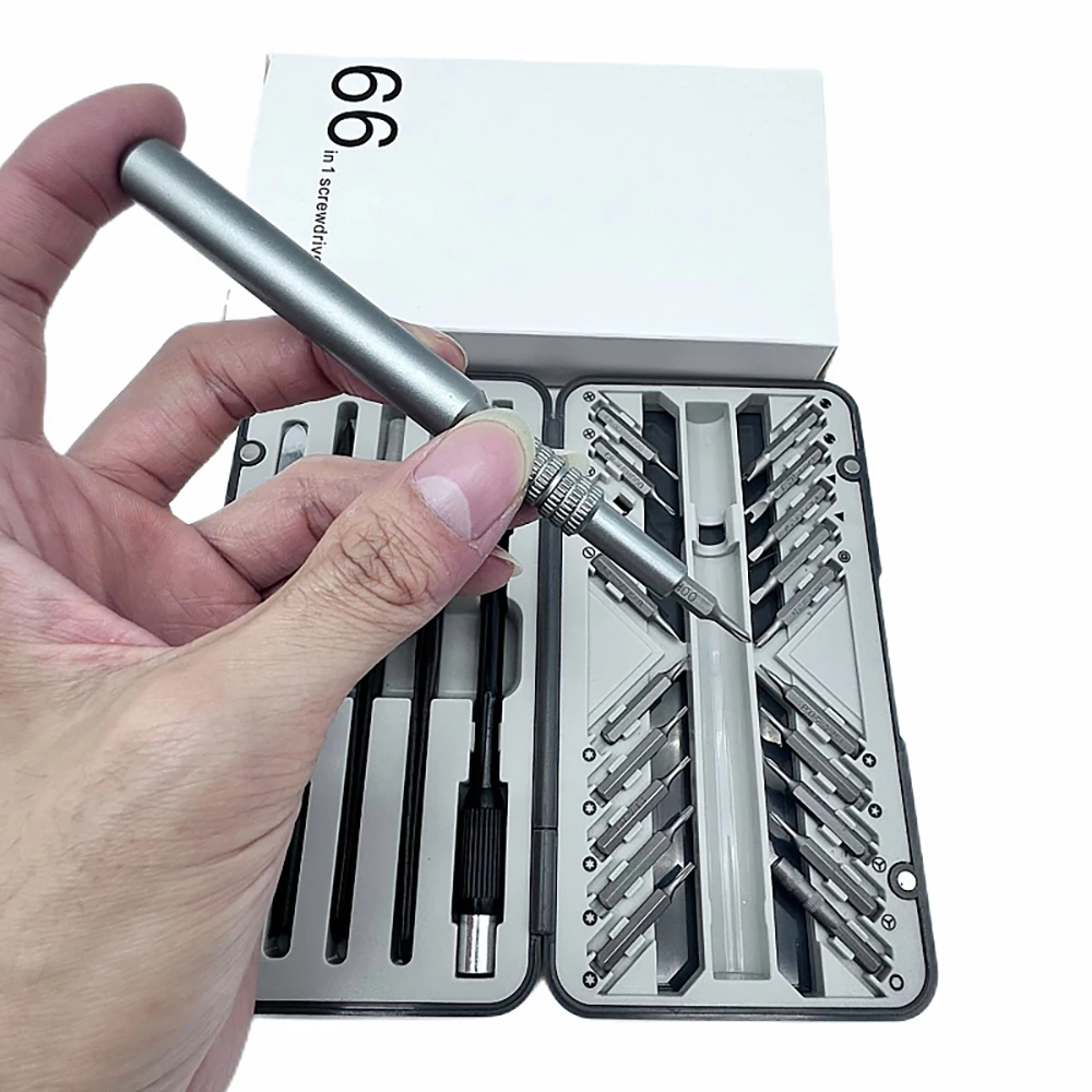 Профессиональный многофункциональный набор прецизионных отверток 66 в 1