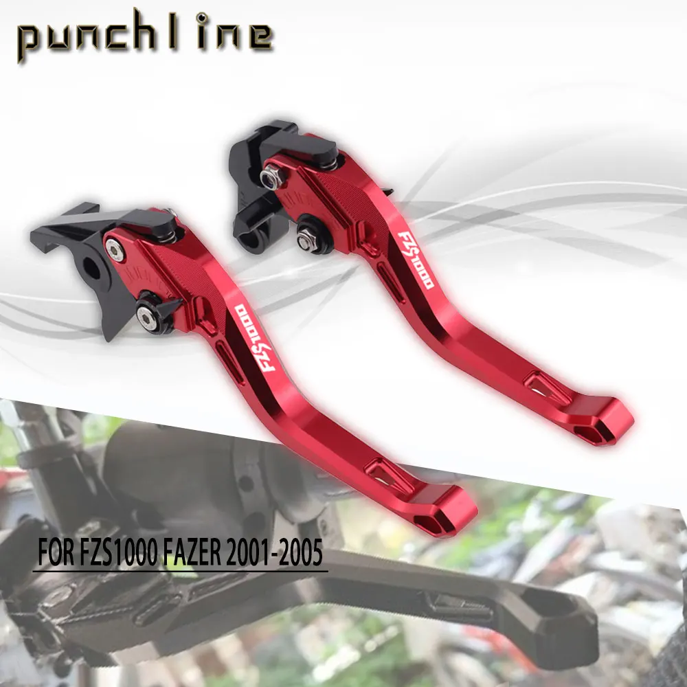 

Fit For FZS1000 FAZER 2001-2005 Short Brake Clutch Levers FZS 1000 2002 2003 Motorcycle CNC Accessories Adjustable Handle Set
