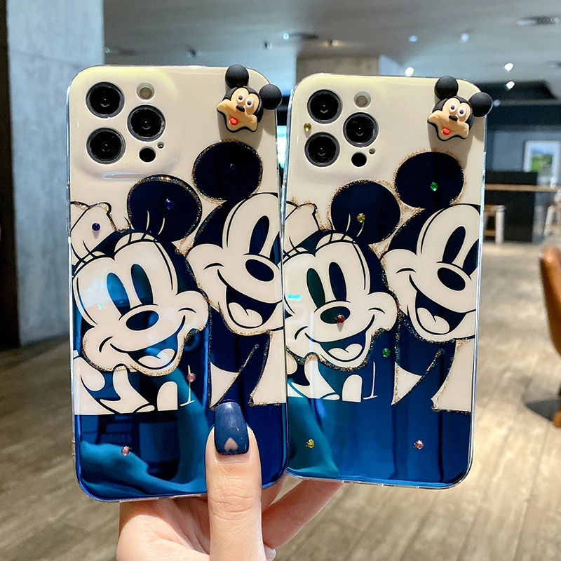 

Disney Mickey Minnie Phone Case For Huawei P20 P30 P40pro mate30 Honor 20 nova5 nova6se nova8 Cover